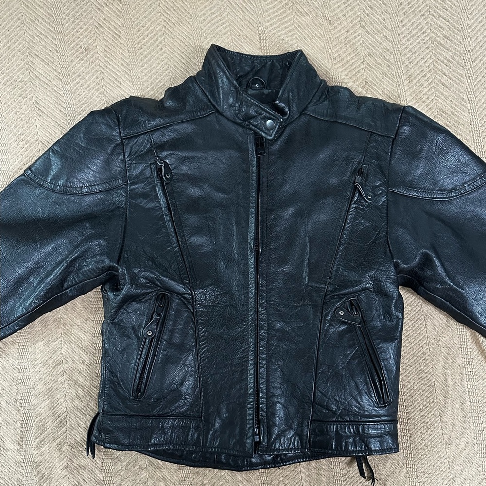 Vintage Barneys Genuine Leather Motorcycle Jacket Men’s/Women’s
